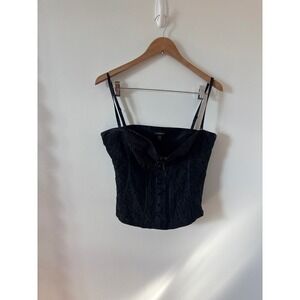 Vintage Y2K Bebe Lace‎ Corset Top Size Large